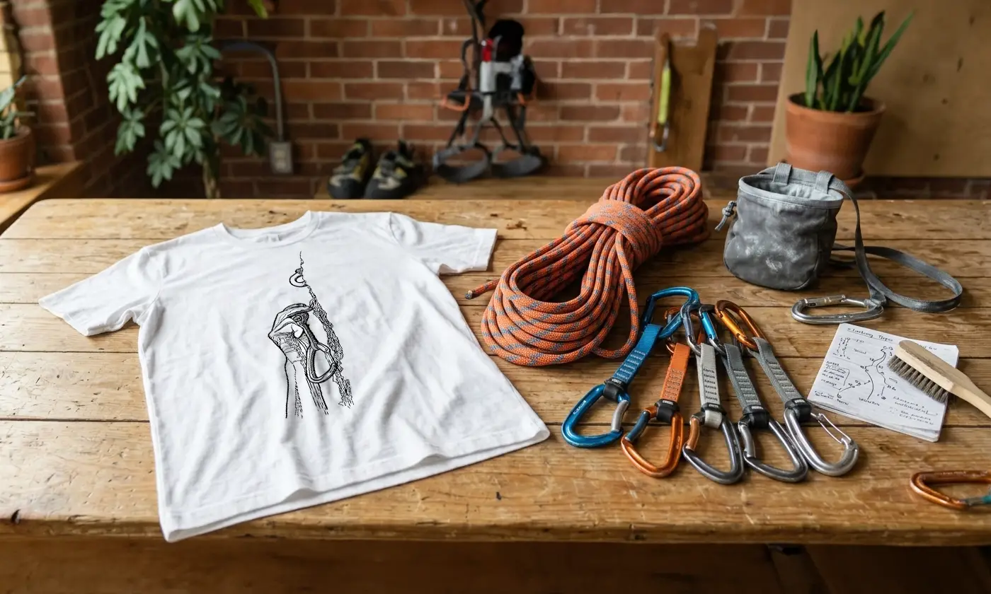 Kletter T-Shirt and Merchs