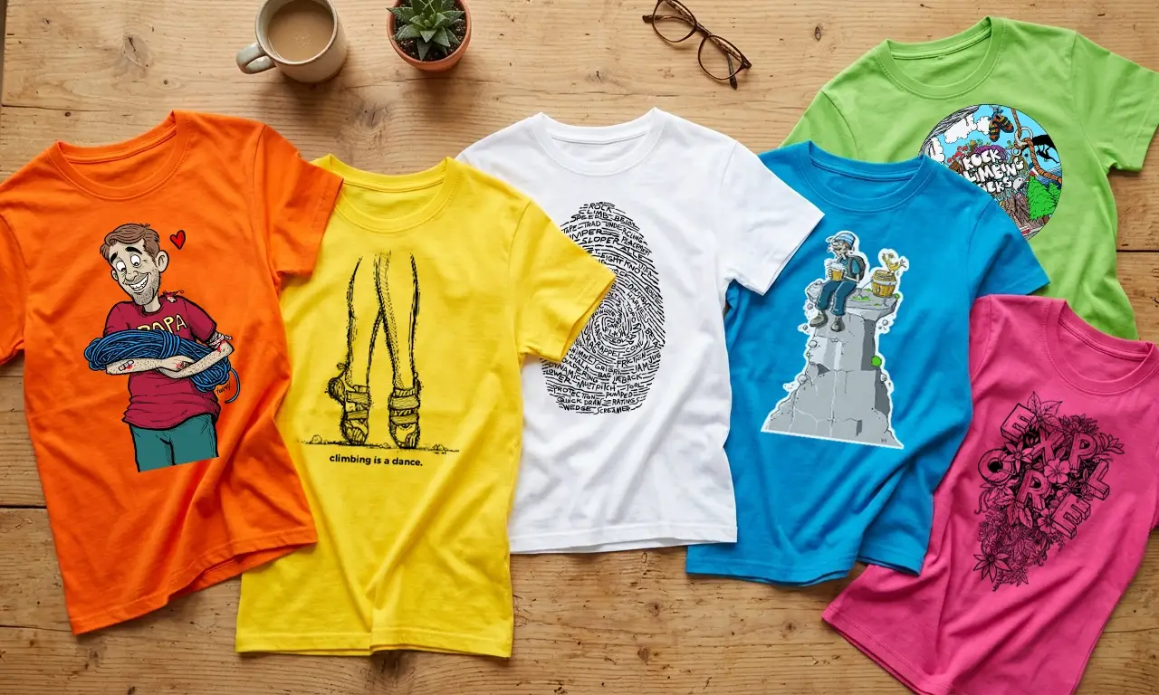 Kletter T-Shirt and Merchs
